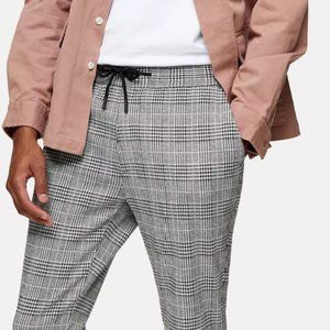 Grey Stretch Skinny Joggers